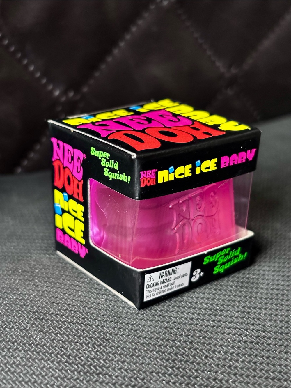 Nice Ice Baby Nee Doh Super Solid Squish - Pink